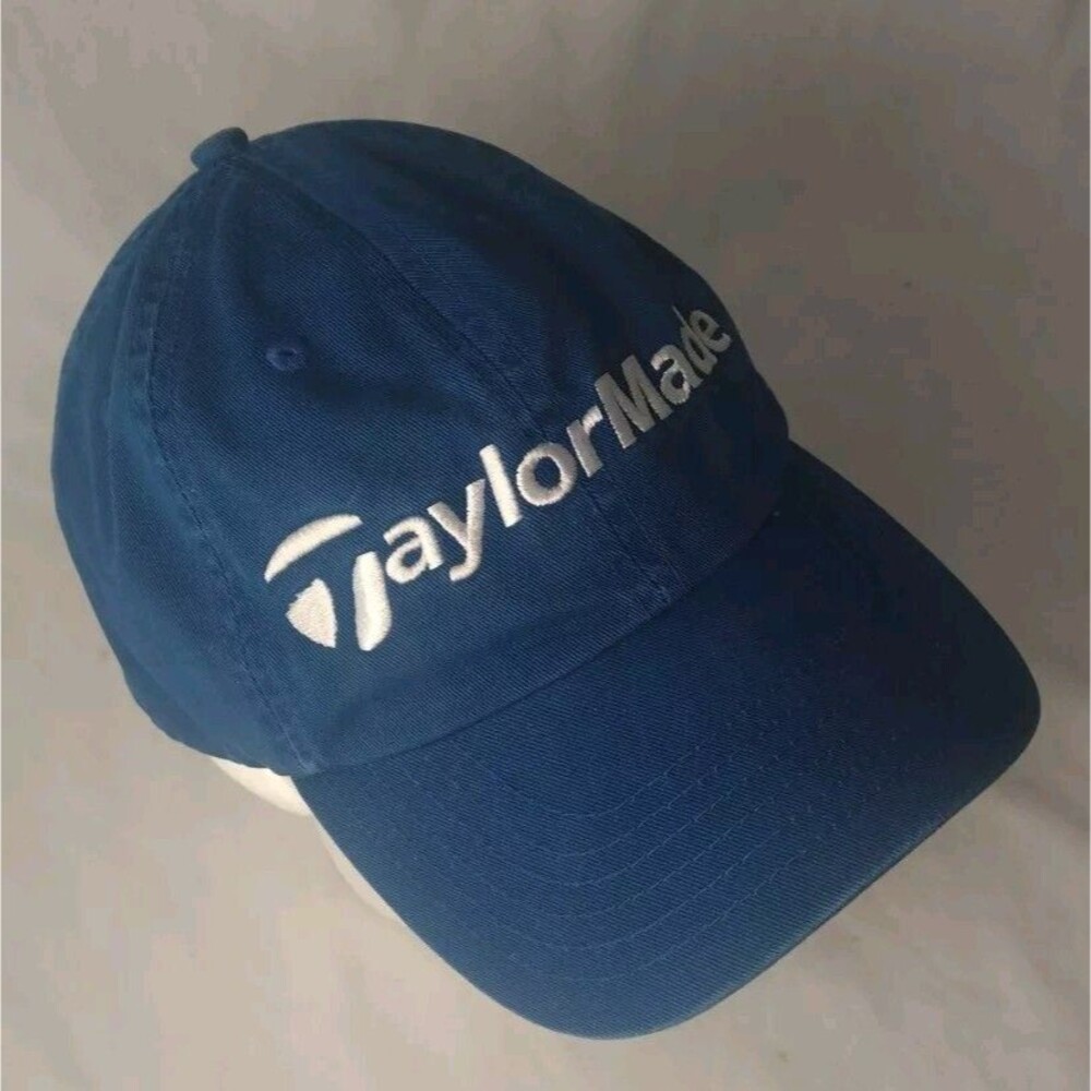 TaylorMade r7 Iron Blue Adjustable Strapback Hat/Cap-EXCELLENT!